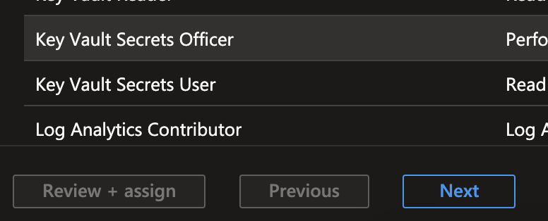 Select Role
