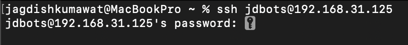 Connect to your server