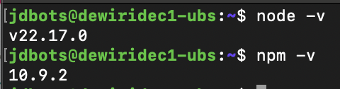 Verify installation