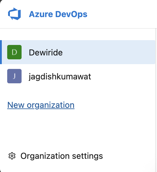 Organization Settings in Azure DevOps