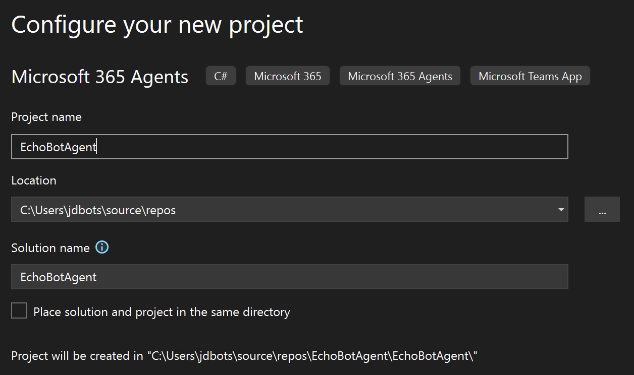 Name your project
