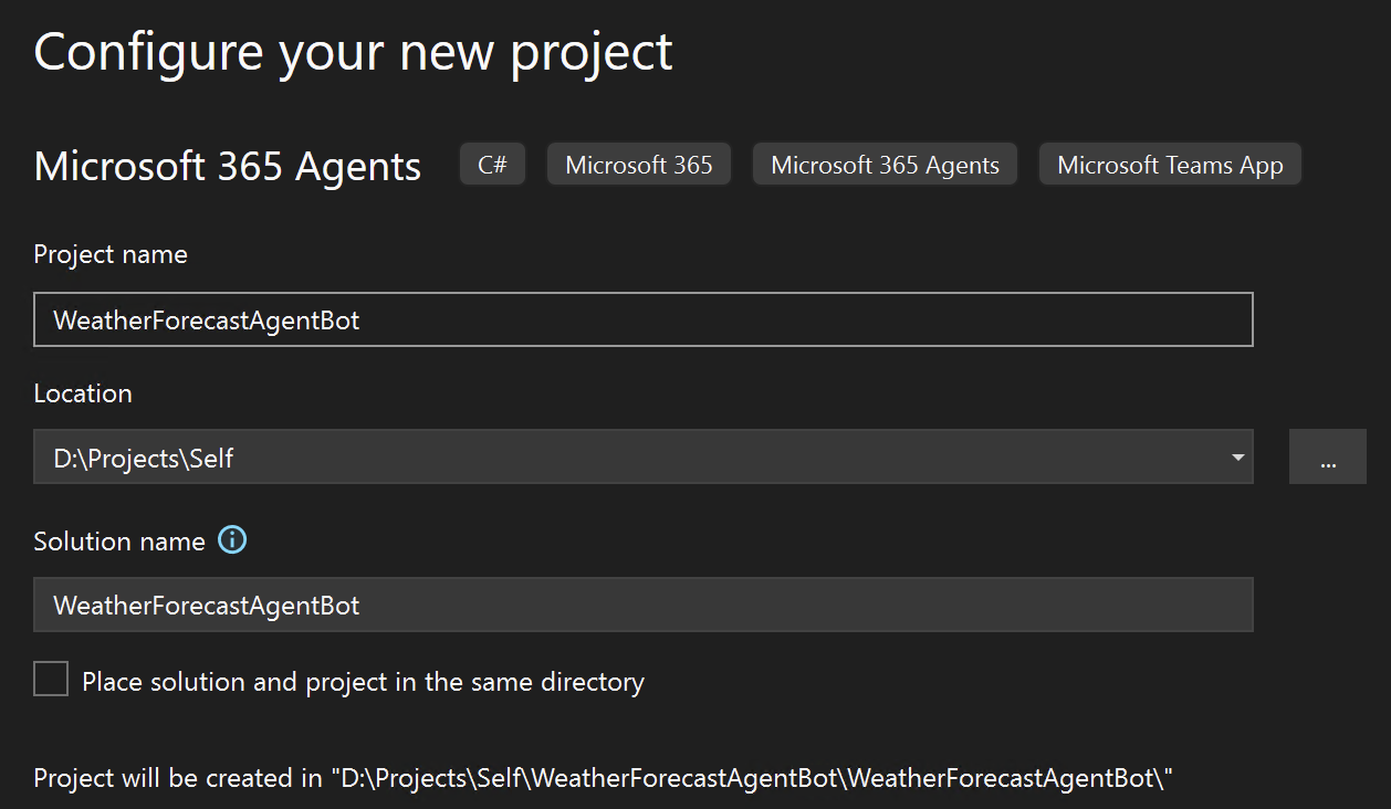 Name your project